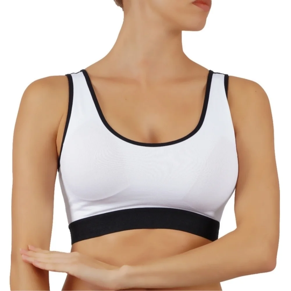 Criss Cross Back High Impact Sport Bra - Picture 3 of 8
